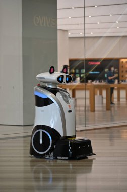 Changi, Singapur - 13 Temmuz 2022: Changi Havalimanı Modern Peyzajları