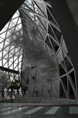 Changi, Singapur - 13 Temmuz 2022: Changi Havalimanı Modern Peyzajları