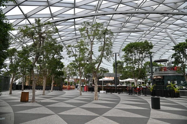 Changi Singapore July 2022 Modern Landscapes Changi Airport — Fotografia de Stock