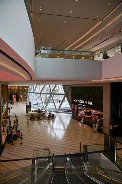 Changi Singapur Lipca 2022 Nowoczesne Krajobrazy Lotniska Changi — Zdjęcie stockowe