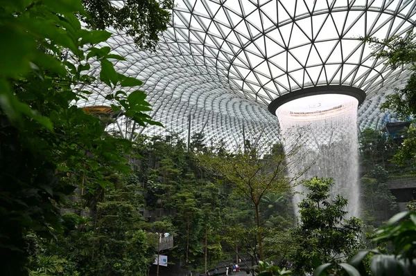 Changi Singapore July 2022 Modern Landscapes Changi Airport — Stock fotografie