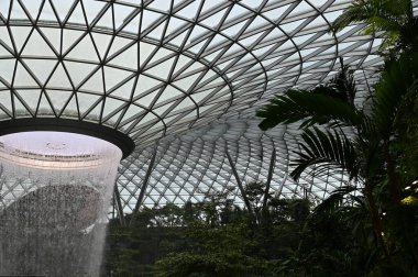 Sentosa, Singapur - 14 Temmuz 2022: Sentosa Adası Tarihi Binalar ve Turist Çekimleri, Singapur