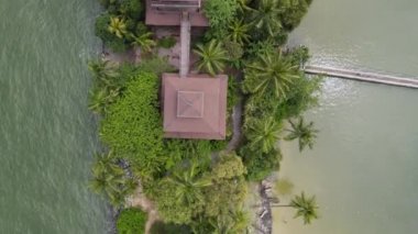 Sentosa, Singapore - July 14, 2022: The Landmark Buildings and Tourist Attractions of Sentosa Island, Singapore