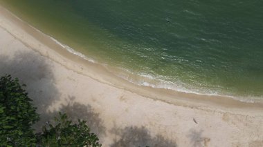 Sentosa, Singapur - 14 Temmuz 2022: Sentosa Adası Tarihi Binalar ve Turist Çekimleri, Singapur