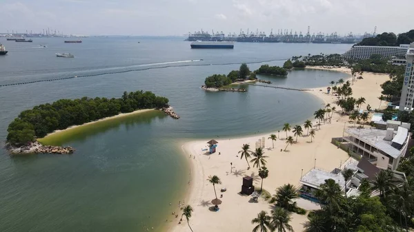 Sentosa Singapore July 2022 Landmark Buildings Tourist Attractions Sentosa Island — Stockfoto