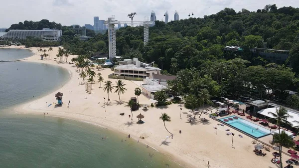 Sentosa Singapore July 2022 Landmark Buildings Tourist Attractions Sentosa Island — Stok fotoğraf