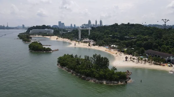 Sentosa Singapore July 2022 Landmark Buildings Tourist Attractions Sentosa Island — Stok fotoğraf