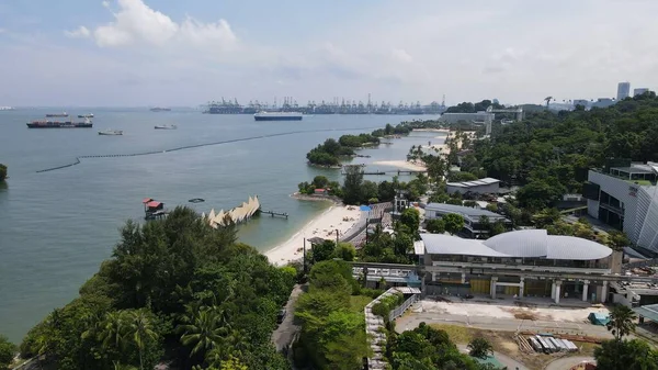 Sentosa Singapore July 2022 Landmark Buildings Tourist Attractions Sentosa Island — Stockfoto