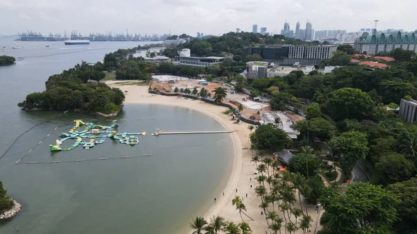 Sentosa Singapore July 2022 Landmark Buildings Tourist Attractions Sentosa Island — Stockfoto