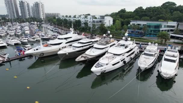 Sentosa Singapore July 2022 Landmark Buildings Tourist Attractions Sentosa Island — Stockvideo