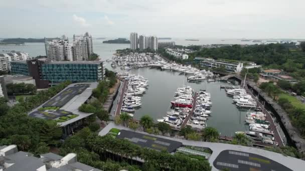 Sentosa Singapore July 2022 Landmark Buildings Tourist Attractions Sentosa Island — Vídeos de Stock