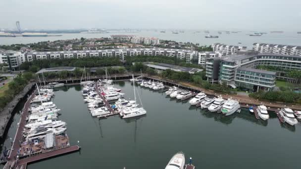 Sentosa Singapore July 2022 Landmark Buildings Tourist Attractions Sentosa Island — 图库视频影像