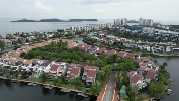 Sentosa Singapore Heinäkuuta 2022 Sentosan Saaren Maamerkit Nähtävyydet Singapore — kuvapankkivideo