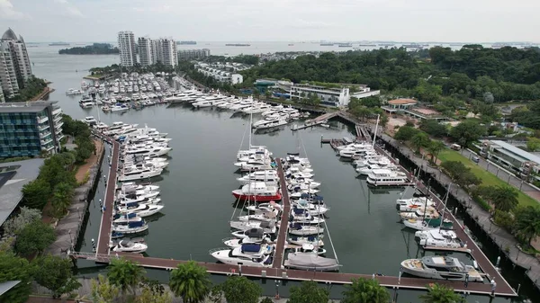 Sentosa Singapur Temmuz 2022 Sentosa Adası Tarihi Binalar Turist Çekimleri — Stok fotoğraf