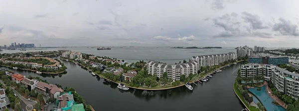 Sentosa Singapore July 2022 Landmark Buildings Tourist Attractions Sentosa Island — стокове фото