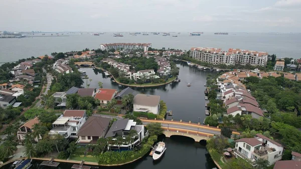 Sentosa Singapore July 2022 Landmark Buildings Tourist Attractions Sentosa Island — Foto de Stock
