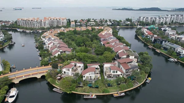 Sentosa Singapur Juli 2022 Die Wahrzeichen Und Touristenattraktionen Der Insel — Stockfoto
