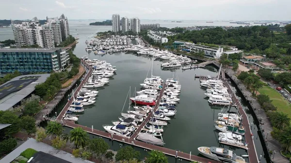 Sentosa Singapore Липня 2022 Landmark Buildings Tourist Attractions Sentosa Island — стокове фото