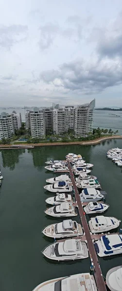 Sentosa Singapore July 2022 Landmark Buildings Tourist Attractions Sentosa Island — Photo