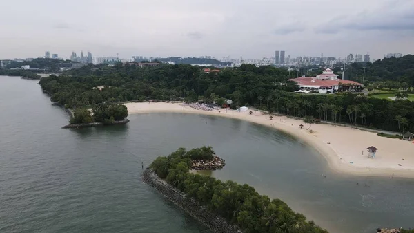 Sentosa Singapore July 2022 Landmark Buildings Tourist Attractions Sentosa Island — Stok fotoğraf