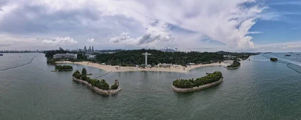 Sentosa Singapore Juli 2022 Bezienswaardige Gebouwen Toeristische Attracties Van Het — Stockfoto