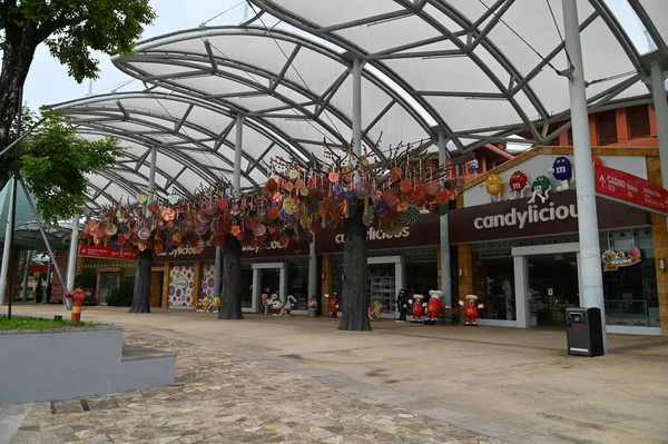 Sentosa Singapore July 2022 Landmark Buildings Tourist Attractions Sentosa Island — Stok fotoğraf