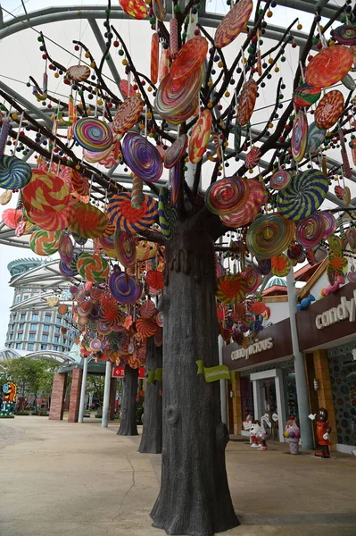 Sentosa Singapore July 2022 Landmark Buildings Tourist Attractions Sentosa Island —  Fotos de Stock