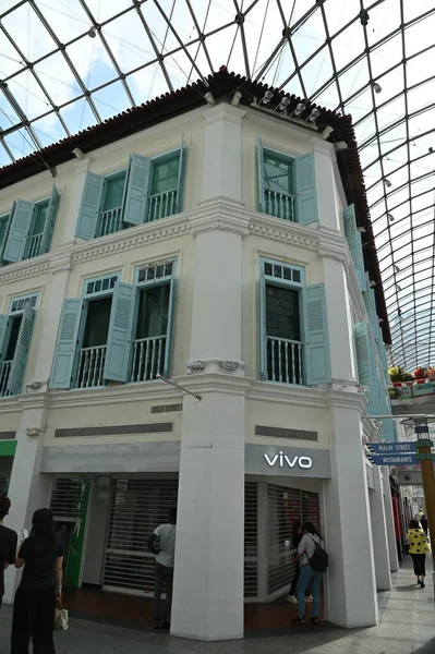 Singapore City Singapore July 2022 Streets Bugis Orchard Chinatown — стоковое фото