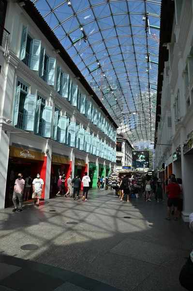 Singapore City Singapura Julho 2022 Streets Bugis Orchard Chinatown — Fotografia de Stock