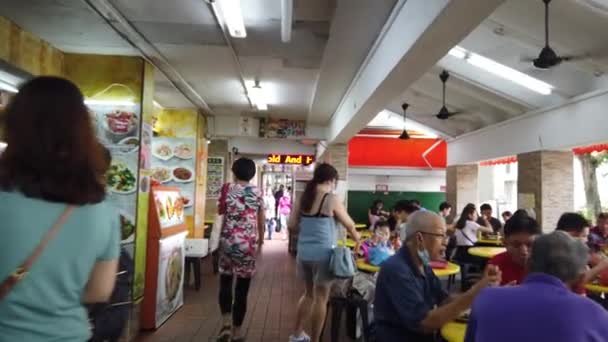 Singapore City Singapore July 2022 Streets Bugis Orchard Chinatown — Vídeos de Stock