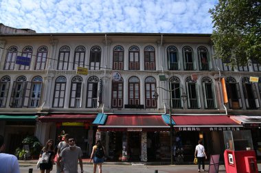 Singapore City, Singapore - July 16, 2022: The Streets of Bugis, Orchard and Chinatown