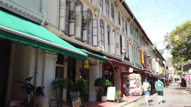 Singapore City, Singapore - July 16, 2022: The Streets of Bugis, Orchard and Chinatown