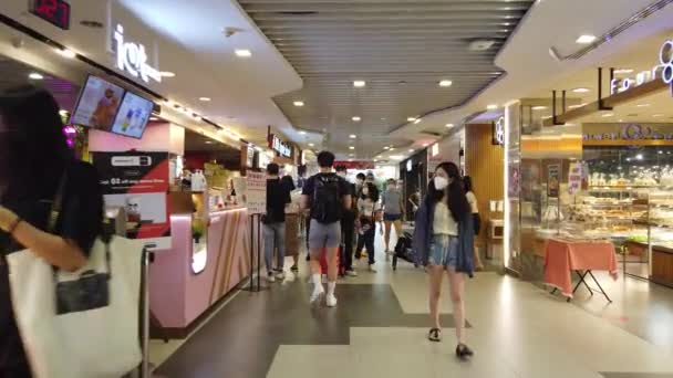 Singapur Singapur Lipca 2022 Ulice Bugis Orchard Chinatown — Wideo stockowe