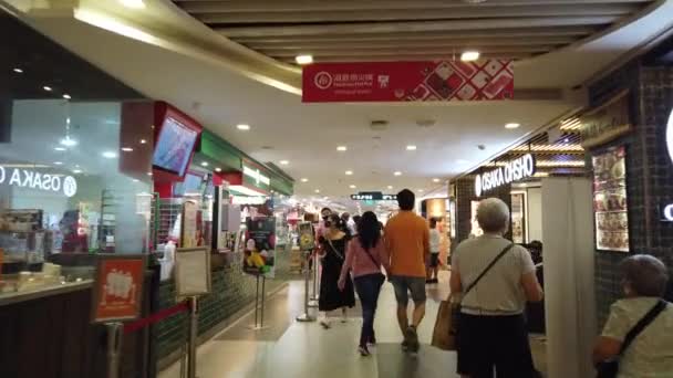 Singapore City Singapore Juli 2022 Straten Van Bugis Orchard Chinatown — Stockvideo