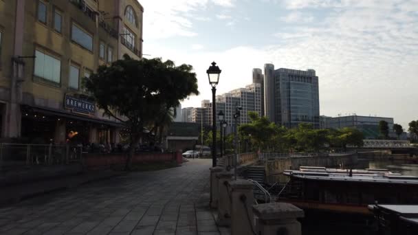 Singapore City Singapore July 2022 Streets Bugis Orchard Chinatown — Stockvideo