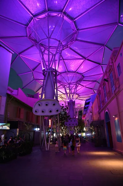 Clarke Quay Singapore July 2022 Famous Beautiful Clarke Quay Singapore — Stok fotoğraf