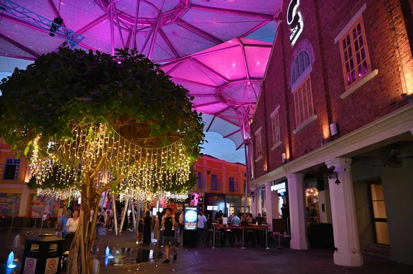 Clarke Quay Singapore July 2022 Famous Beautiful Clarke Quay Singapore — Fotografia de Stock