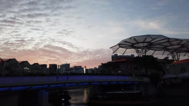 Singapore City Singapore July 2022 Streets Bugis Orchard Chinatown — Stock Video