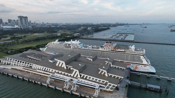 Marina Bay Singapur Juli 2022 Das Marina Bay Cruise Centre — Stockfoto