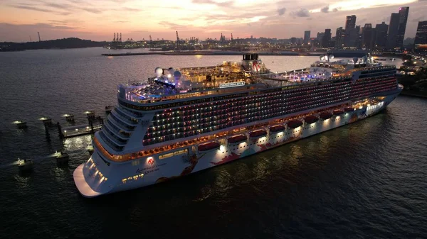 Marina Bay Singapur Juli 2022 Das Marina Bay Cruise Centre — Stockfoto