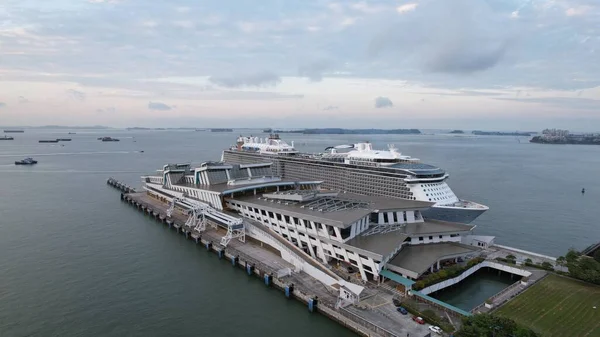 Marina Bay Singapur Juli 2022 Das Marina Bay Cruise Centre — Stockfoto