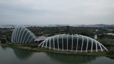 Marina Körfezi, Singapur - 13 Temmuz 2022: Singapur Tarihi Binalar ve Turist Çekimleri