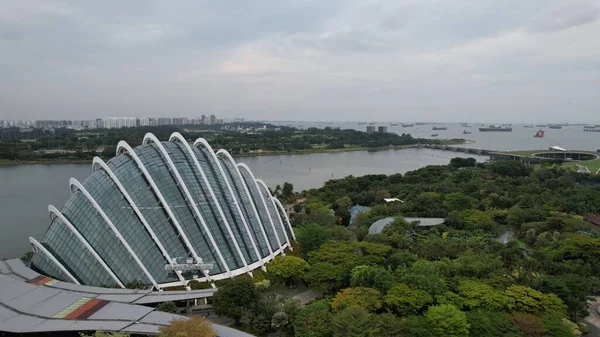 Marina Bay Singapore July 2022 Landmark Buildings Tourist Attractions Singapore — 스톡 사진