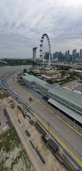Marina Bay Singapore July 2022 Landmark Buildings Tourist Attractions Singapore — Stok fotoğraf