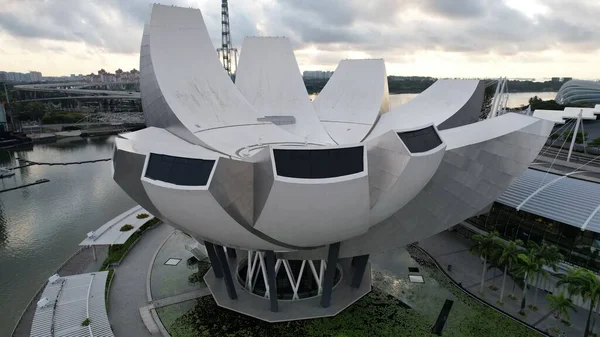 Marina Bay Singapore July 2022 Landmark Buildings Tourist Attractions Singapore — Stock Photo, Image