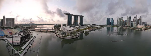 Marina Körfezi Singapur Temmuz 2022 Singapur Tarihi Binalar Turist Çekimleri — Stok fotoğraf