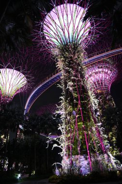 Marina Körfezi, Singapur - 13 Temmuz 2022: Singapur Tarihi Binalar ve Turist Çekimleri