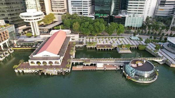 Marina Bay Singapore July 2022 Landmark Buildings Tourist Attractions Singapore — Stockfoto