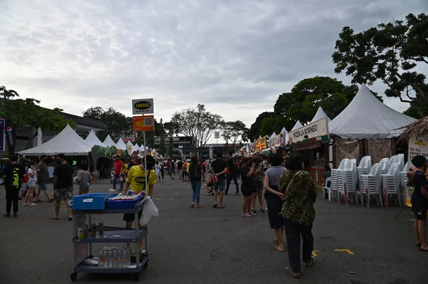 Kuching Malaysia August 2022 Annual Kuching Festival Street Fair — Zdjęcie stockowe