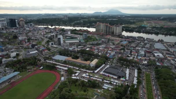 Kuching Malaysia August 2022 Annual Kuching Festival Street Fair — Wideo stockowe